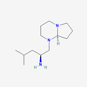 N1-(2-Amino-4-methylpentyl)octahydro-pyrrolo[1,2-A] pyrimidine