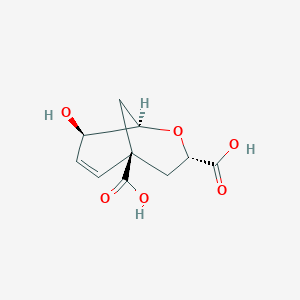 8-Hydroxy-2-oxa-bicyclo[3.3.1]non-6-ene-3,5-dicarboxylic acid