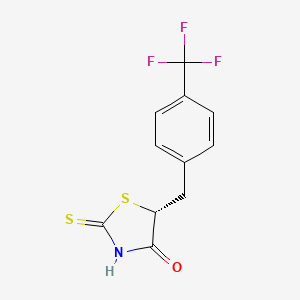 (5r)-2-Sulfanyl-5-[4-(Trifluoromethyl)benzyl]-1,3-Thiazol-4-One