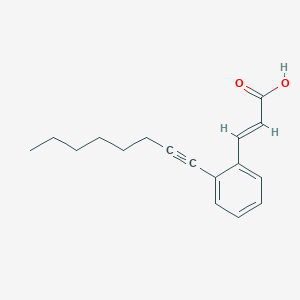 (2e)-3-(2-Oct-1-Yn-1-Ylphenyl)acrylic Acid