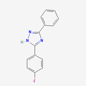 3-(4-fluorophenyl)-5-phenyl-4H-1,2,4-triazole