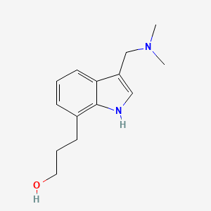 3-{3-[(Dimethylamino)methyl]-1h-Indol-7-Yl}propan-1-Ol