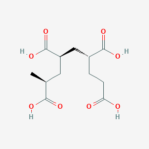 molecular formula C12H18O8 B10756396 Octane-1,3,5,7-Tetracarboxylic Acid 