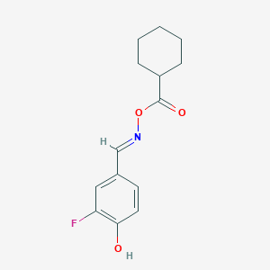 3-Fluoro-4-Hydroxybenzaldehyde O-(Cyclohexylcarbonyl)oxime