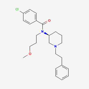 4-Chloro-N-(3-Methoxypropyl)-N-[(3s)-1-(2-Phenylethyl)piperidin-3-Yl]benzamide