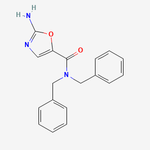 2-Amino-N,N-Bis(Phenylmethyl)-1,3-Oxazole-5-Carboxamide