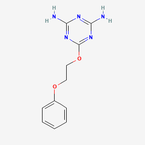 6-(2-Phenoxyethoxy)-1,3,5-Triazine-2,4-Diamine