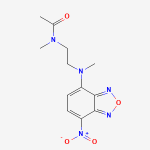 N,N'-Dimethyl-N-(acetyl)-N'-(7-nitrobenz-2-oxa-1,3-diazol-4-YL)ethylenediamine