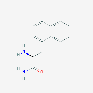 molecular formula C13H14N2O B10756586 Nam napthylaminoalanine 