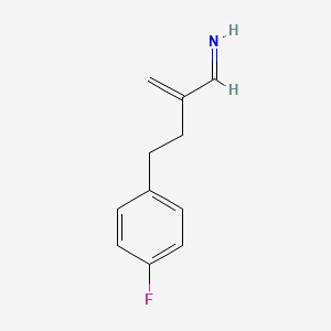 (1Z)-4-(4-Fluorophenyl)-2-methylidenebutan-1-imine