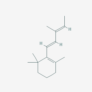 1,3,3-trimethyl-2-[(1E,3E)-3-methylpenta-1,3-dien-1-yl]cyclohexene