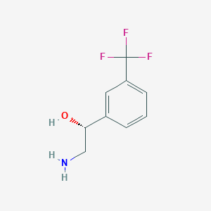 (1R)-2-amino-1-[3-(trifluoromethyl)phenyl]ethanol