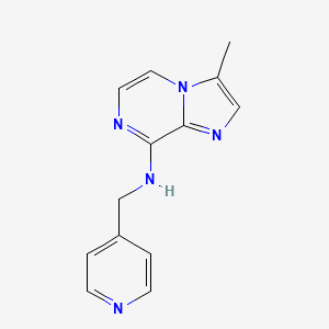 3-Methyl-N-(Pyridin-4-Ylmethyl)imidazo[1,2-A]pyrazin-8-Amine