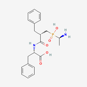 N-{(2s)-3-[(1r)-1-Aminoethyl](Hydroxy)phosphoryl-2-Benzylpropanoyl}-L-Phenylalanine