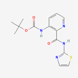 Tert-Butyl {2-[(1,3-Thiazol-2-Ylamino)carbonyl]pyridin-3-Yl}carbamate