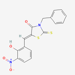 (Z)-3-Benzyl-5-(2-Hydroxy-3-Nitrobenzylidene)-2-Thioxothiazolidin-4-One