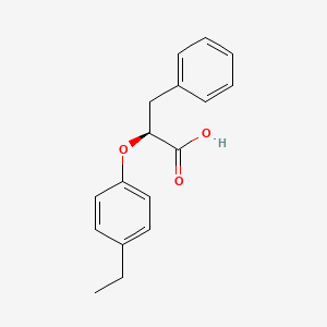 (2S)-2-(4-ethylphenoxy)-3-phenylpropanoic acid