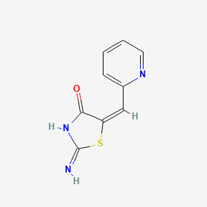 2-Imino-5-(1-Pyridin-2-Yl-Meth-(E)-Ylidene)-1,3-Thiazolidin-4-One