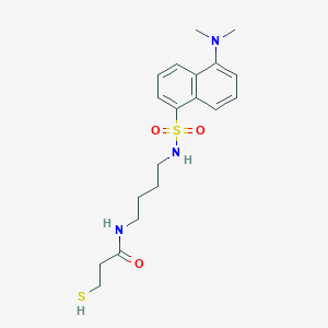 N-[4-({[5-(Dimethylamino)-1-Naphthyl]sulfonyl}amino)butyl]-3-Sulfanylpropanamide