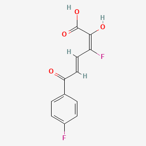 3-Fluoro-6-(4-Fluorophenyl)-2-Hydroxy-6-Oxohexa-2,4-Dienoic Acid