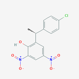 2-[1-(4-Chloro-phenyl)-ethyl]-4,6-dinitro-phenol