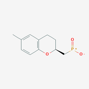 (6-Methyl-3,4-dihydro-2H-chromen-2-YL)methylphosphinate