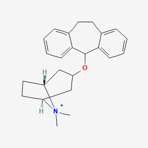 (3-Exo)-3-(10,11-Dihydro-5h-Dibenzo[a,D][7]annulen-5-Yloxy)-8,8-Dimethyl-8-Azoniabicyclo[3.2.1]octane