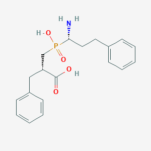 (2s)-3-[(R)-[(1s)-1-Amino-3-Phenylpropyl](Hydroxy)phosphoryl]-2-Benzylpropanoic Acid