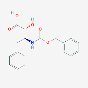 3-Benzyloxycarbonylamino-2-hydroxy-4-phenyl-butyric acid