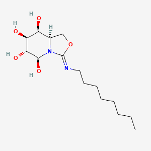 (3z,5s,6r,7s,8s,8ar)-3-(Octylimino)hexahydro[1,3]oxazolo[3,4-A]pyridine-5,6,7,8-Tetrol