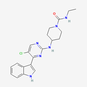 4-{[5-Chloro-4-(1h-Indol-3-Yl)pyrimidin-2-Yl]amino}-N-Ethylpiperidine-1-Carboxamide