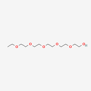 molecular formula C12H26O6 B10757850 3,6,9,12,15-Pentaoxaheptadecan-1-ol CAS No. 4353-29-1