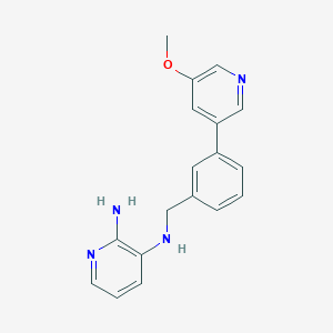 N~3~-[3-(5-Methoxypyridin-3-Yl)benzyl]pyridine-2,3-Diamine