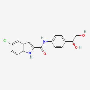 5-Chloro-N-{4-[(1r)-1,2-Dihydroxyethyl]phenyl}-1h-Indole-2-Carboxamide