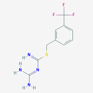 1-{[N-(1-Imino-guanidino-methyl)]sulfanylmethyl}-3-trifluoromethyl-benzene