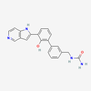 [2'-hydroxy-3'-(1H-pyrrolo[3,2-c]pyridin-2-yl)-biphenyl-3-ylmethyl]-urea