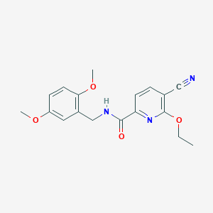 5-Cyano-N-(2,5-dimethoxybenzyl)-6-ethoxypyridine-2-carboxamide