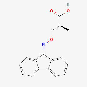 (2S)-3-[(9H-fluoren-9-ylideneamino)oxy]-2-methylpropanoic acid