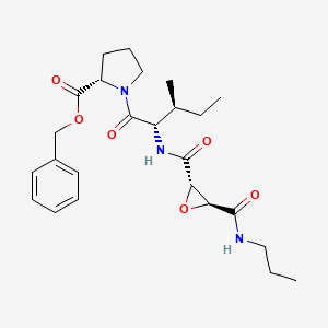 Benzyl N-({(2s,3s)-3-[(Propylamino)carbonyl]oxiran-2-Yl}carbonyl)-L-Isoleucyl-L-Prolinate