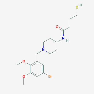 N-[1-(5-Bromo-2,3-Dimethoxybenzyl)piperidin-4-Yl]-4-Sulfanylbutanamide