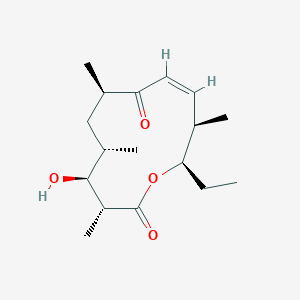 molecular formula C17H28O4 B10758215 Methynolide, 10-deoxy- CAS No. 81644-19-1