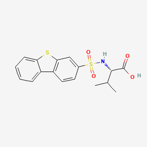 N-(dibenzo[b,d]thiophen-3-ylsulfonyl)-L-valine