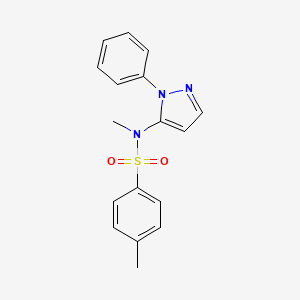 4-Methyl-N-methyl-N-(2-phenyl-2H-pyrazol-3-YL)benzenesulfonamide