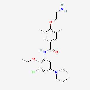 4-(2-Aminoethoxy)-N-(3-Chloro-2-Ethoxy-5-Piperidin-1-Ylphenyl)-3,5-Dimethylbenzamide