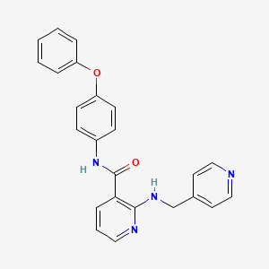 N-(4-Phenoxyphenyl)-2-[(Pyridin-4-Ylmethyl)amino]nicotinamide