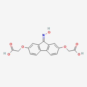 2,2'-{[9-(Hydroxyimino)-9H-fluorene-2,7-diyl]bis(oxy)}diacetic acid