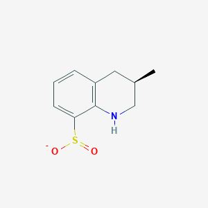 (3R)-8-(dioxidosulfanyl)-3-methyl-1,2,3,4-tetrahydroquinoline