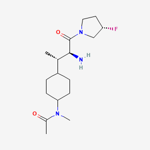 N-(Trans-4-{(1s,2s)-2-Amino-3-[(3s)-3-Fluoropyrrolidin-1-Yl]-1-Methyl-3-Oxopropyl}cyclohexyl)-N-Methylacetamide