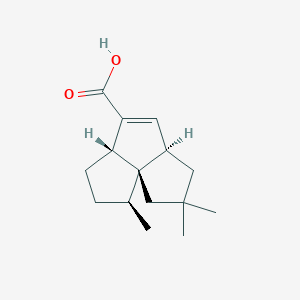 (1s,3as,5ar,8as)-1,7,7-Trimethyl-1,2,3,3a,5a,6,7,8-Octahydrocyclopenta[c]pentalene-4-Carboxylic Acid