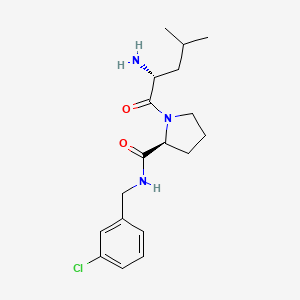 D-Leucyl-N-(3-Chlorobenzyl)-L-Prolinamide